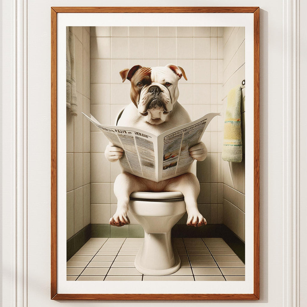 Bulldog Toilet Humour Dog Series 3 image 10