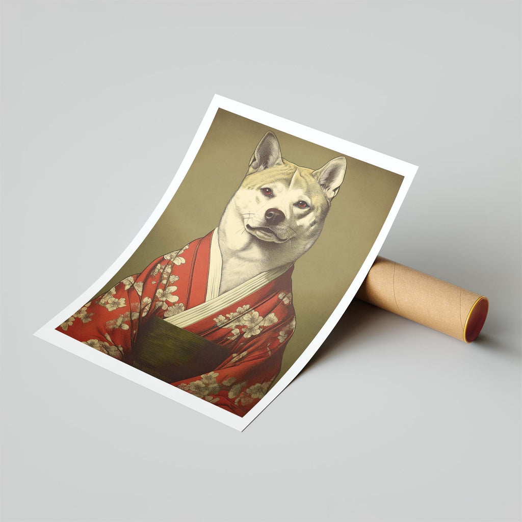 Akita Inu Japanse Kimono Dog Series image 6