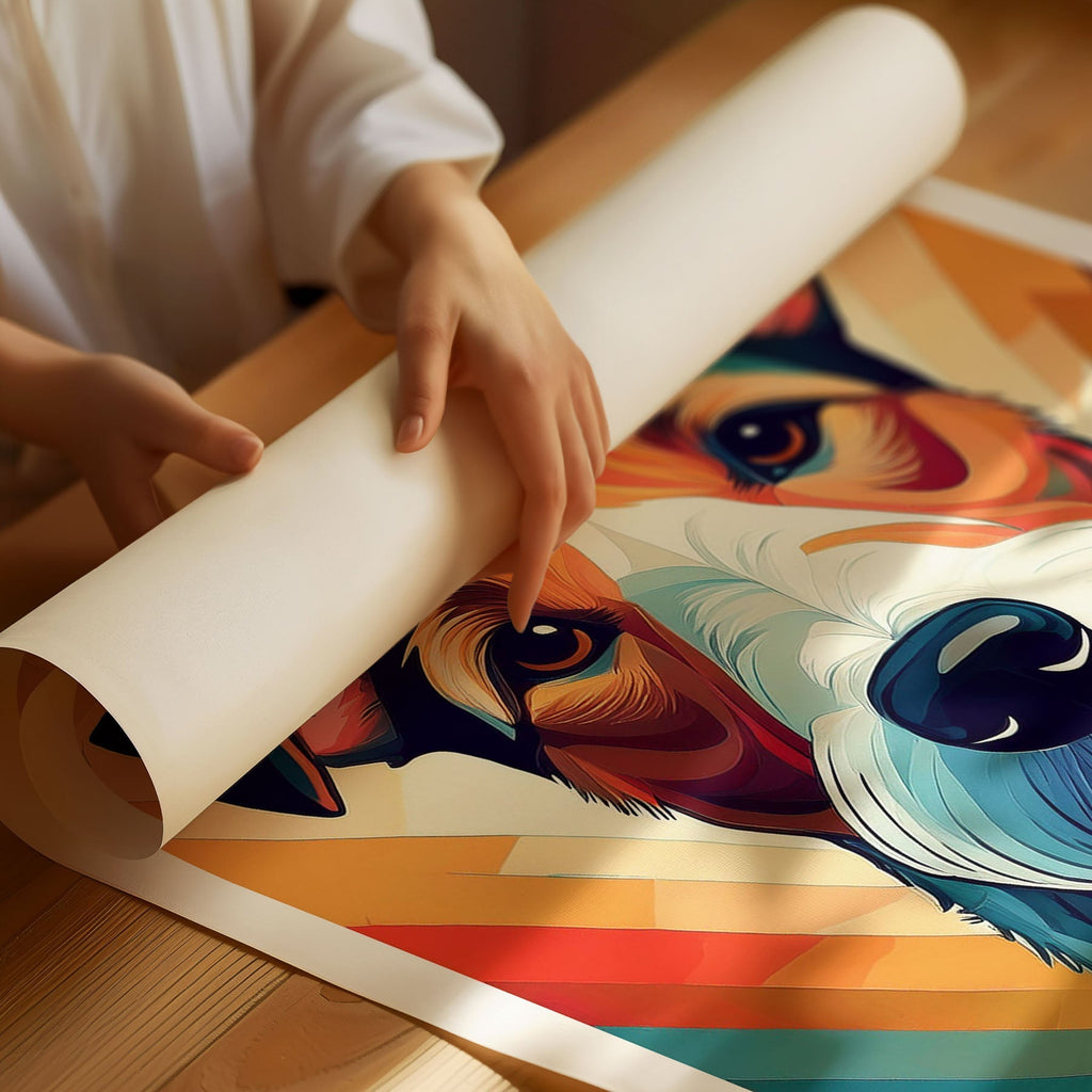 Fox Terrier Colour Graphics 1 image 1