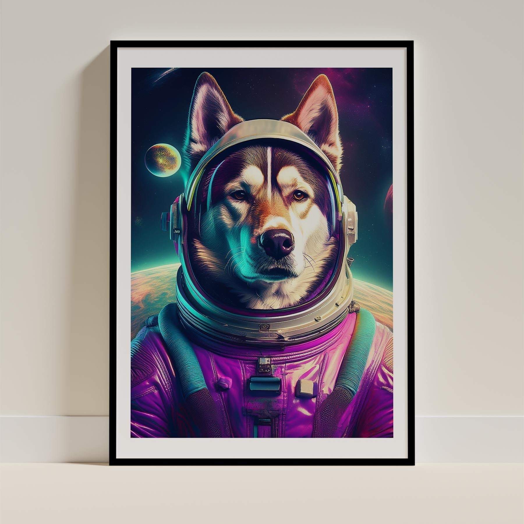 Siberian Husky Space Dogs Series image 0