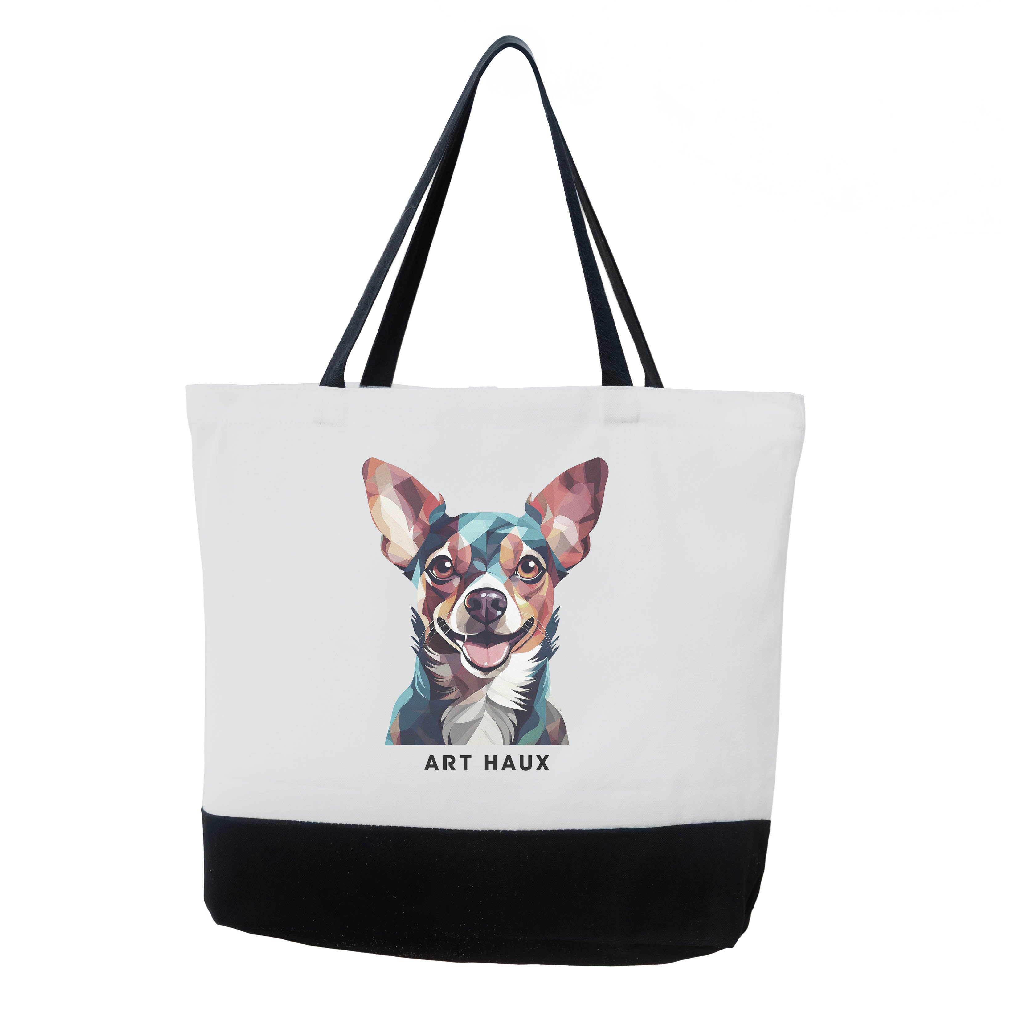 Chihuahua Chic Graphic Art Bag image 0