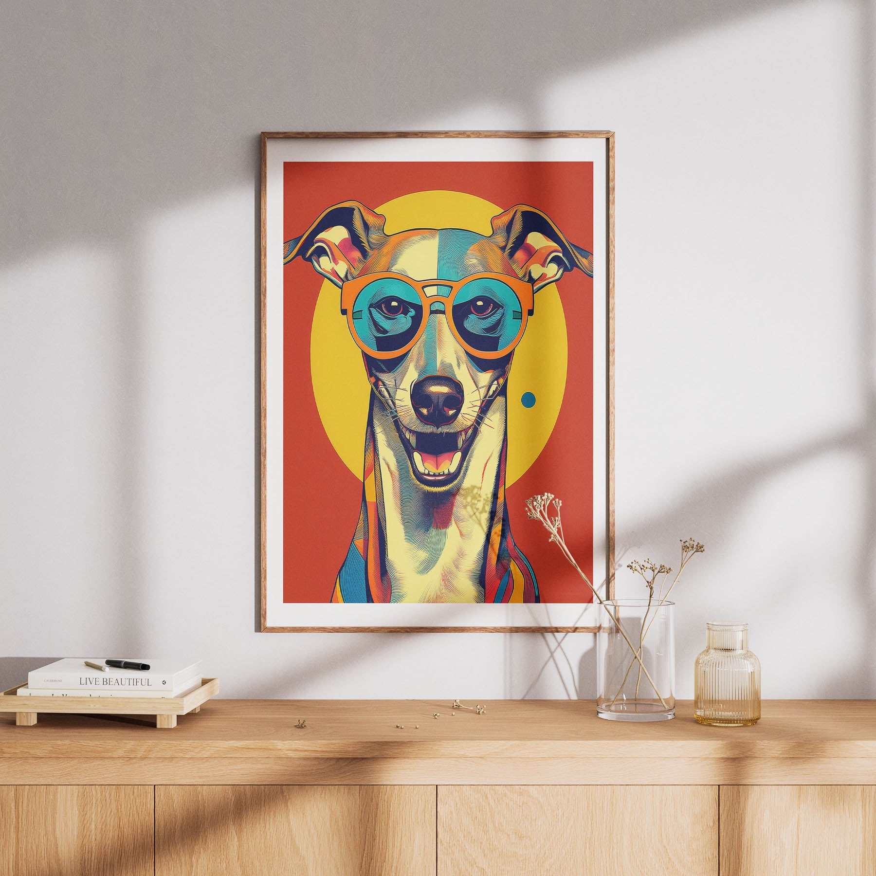 Grayhound In Colourful Sunnies 2 image 8