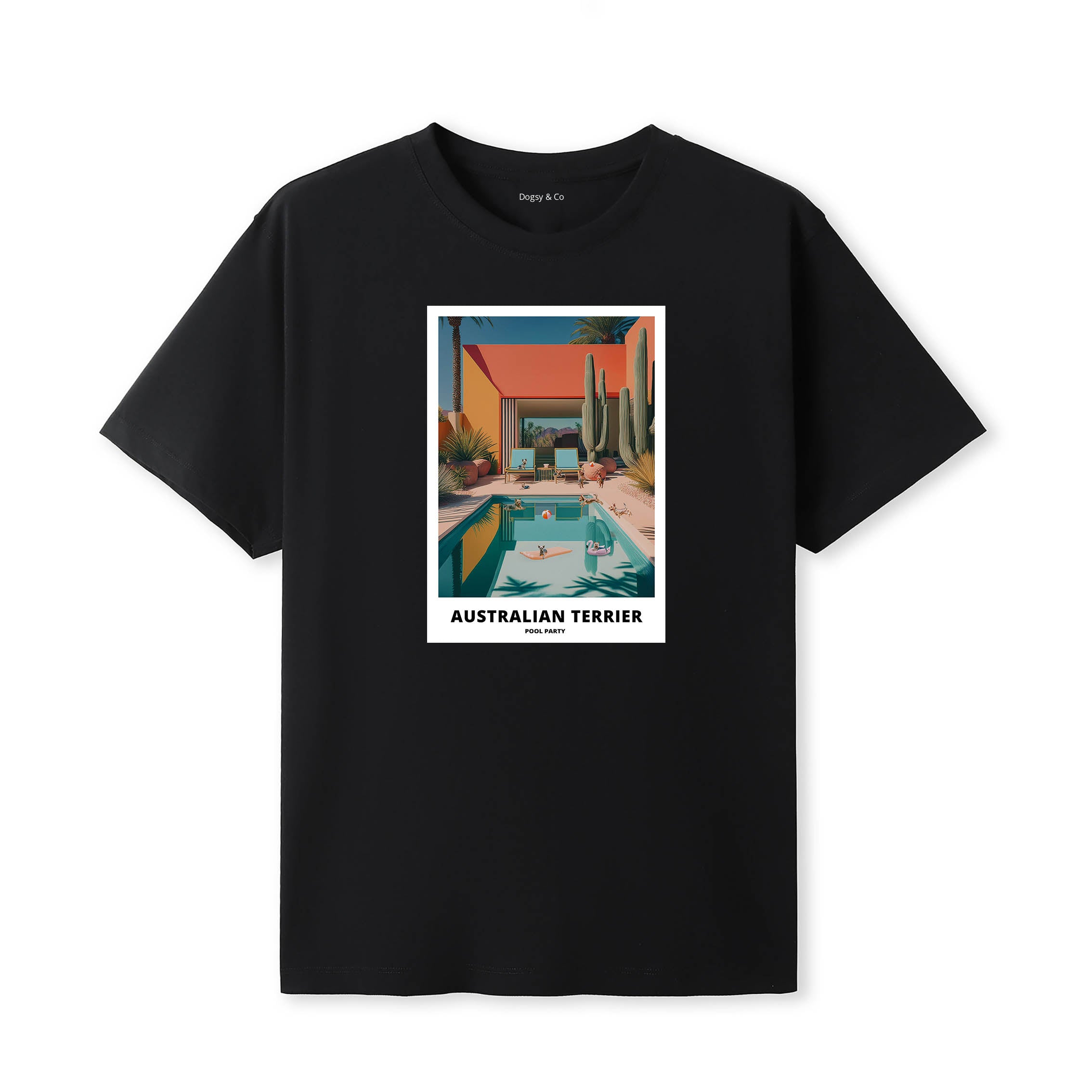 Australian Terrier Pool Party T-shirt
