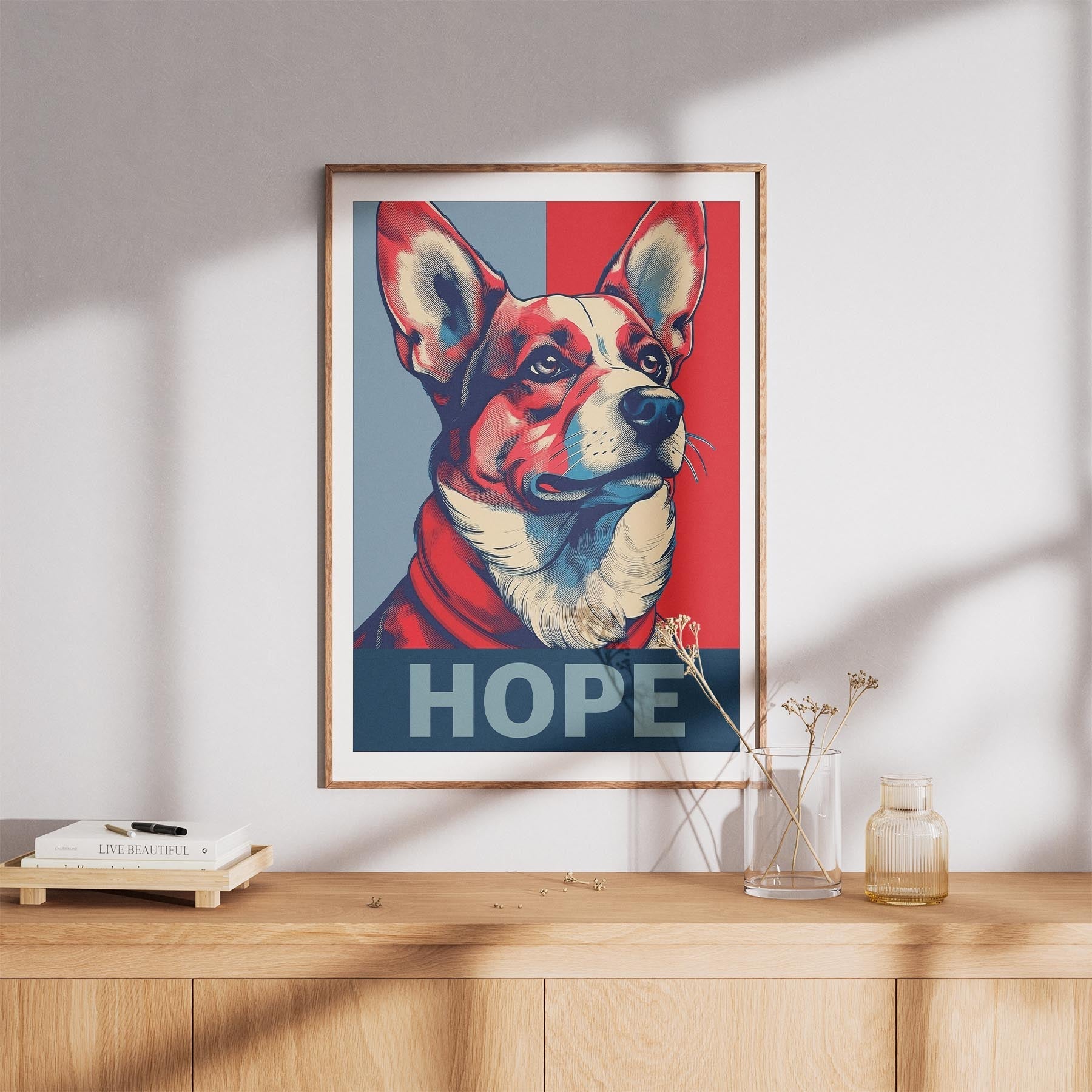 Corgi HOPE Series Inspired by the Obama Poster image 8