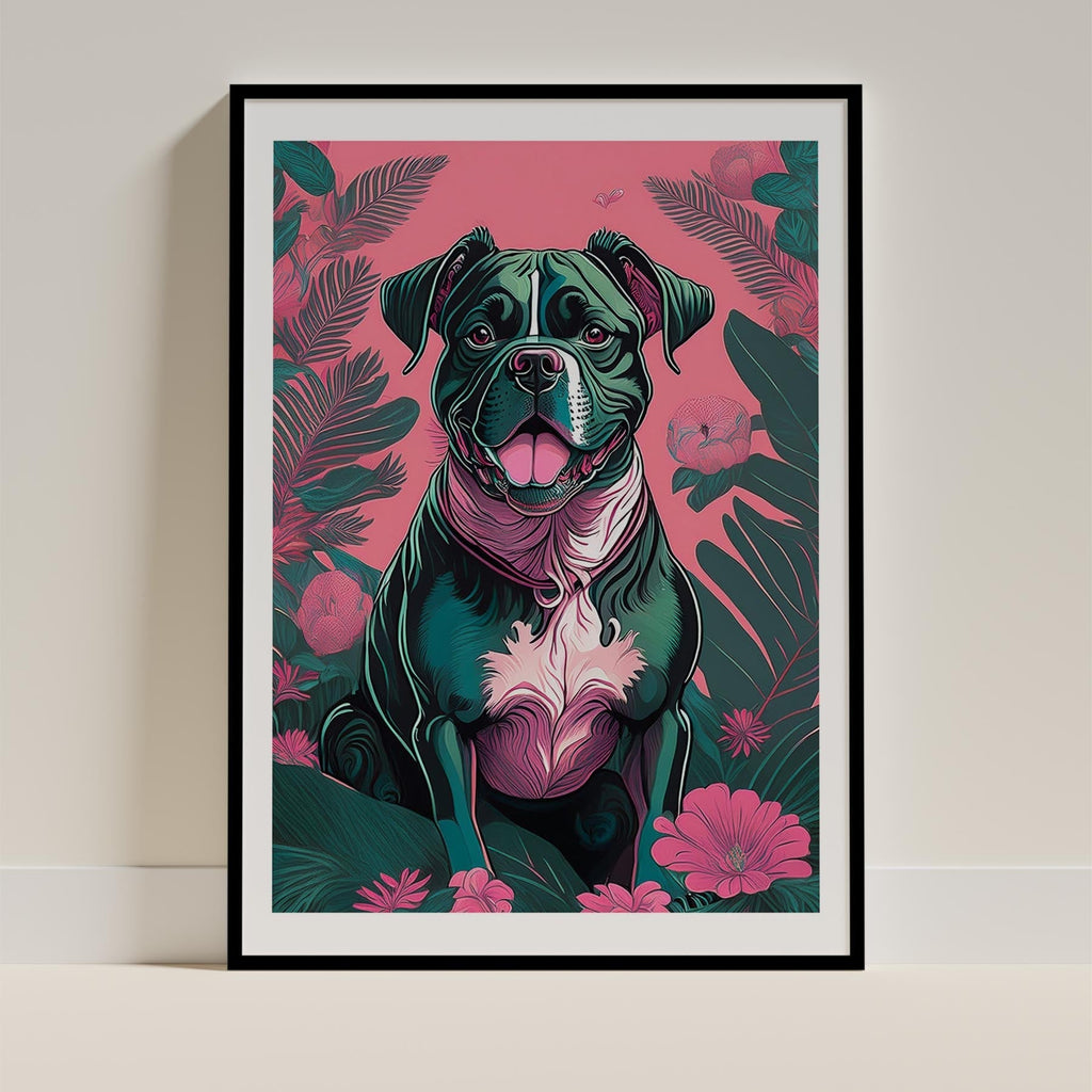 Boxer Flowery Dog image 11