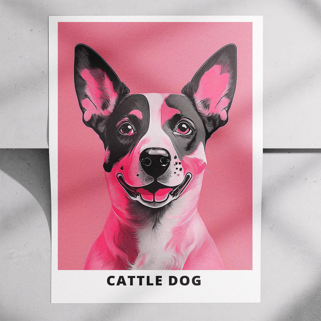 Cattle Dog Pink and Black Dog Series 1 image 7