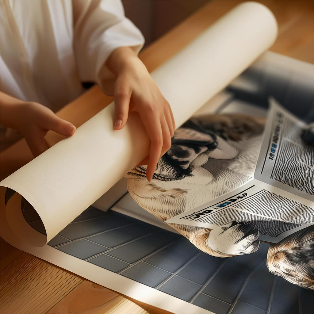 Bulldog Toilet Humour Dog Series 6 image 1