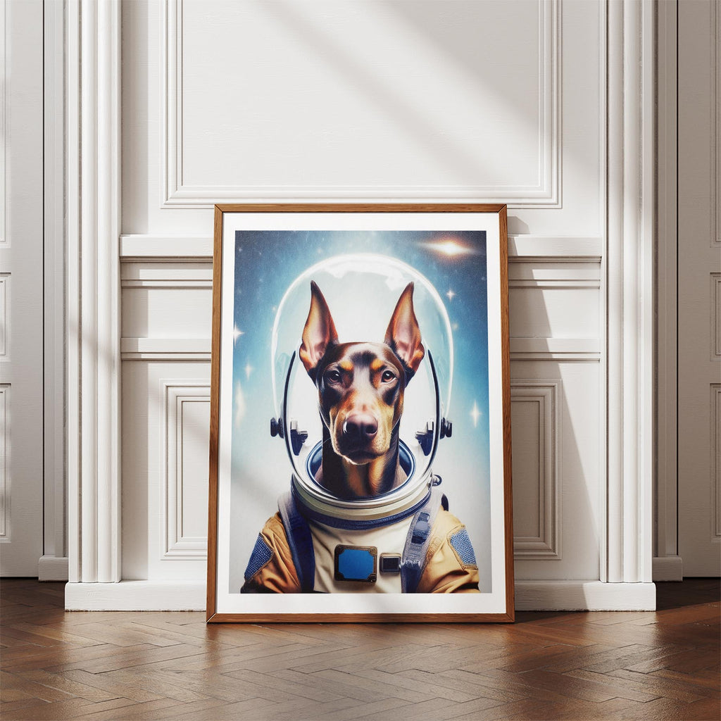 Doberman Astronaut Dog Series image 4