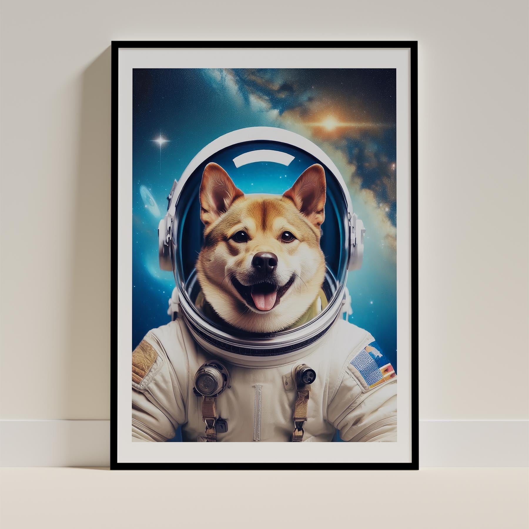 Shiba Inu Dog Art Print Unframed | 6 Unique Designs | Wall Art Gift for Dog Lovers - Image 5 | Dogsy & Co