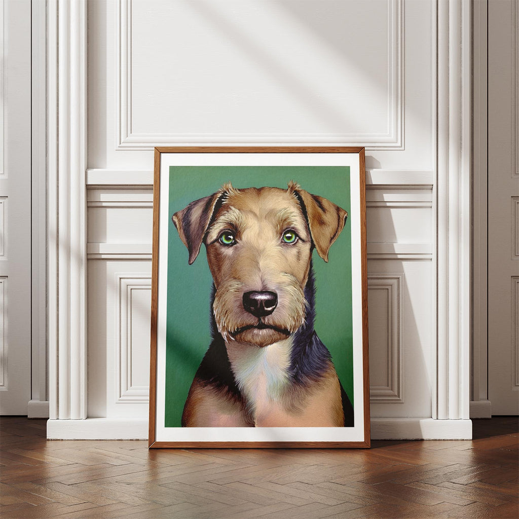 Airedale Green Painted Series image 4