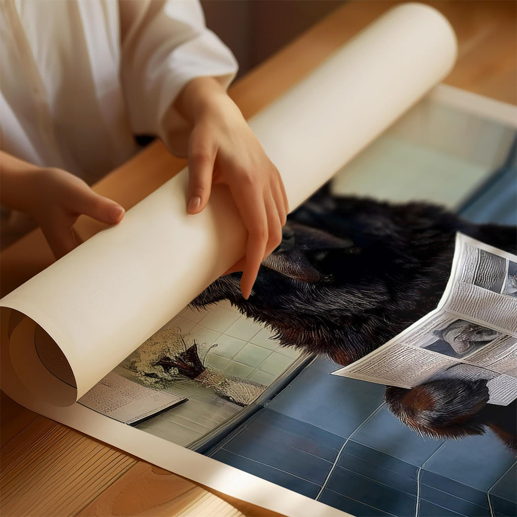 Newfoundland Toilet Humour Dog Series 1 image 1