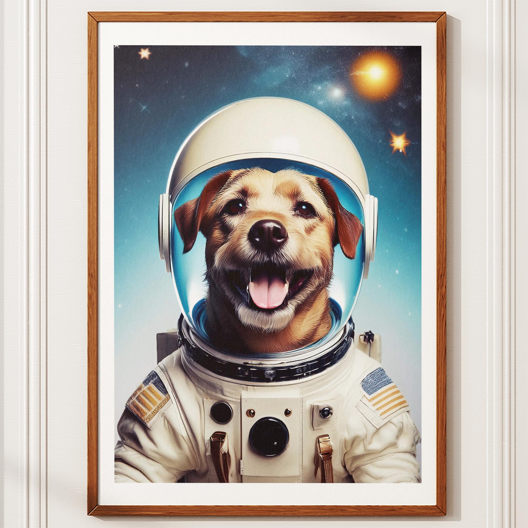 Border Terrier Astronaut Dog Series image 10