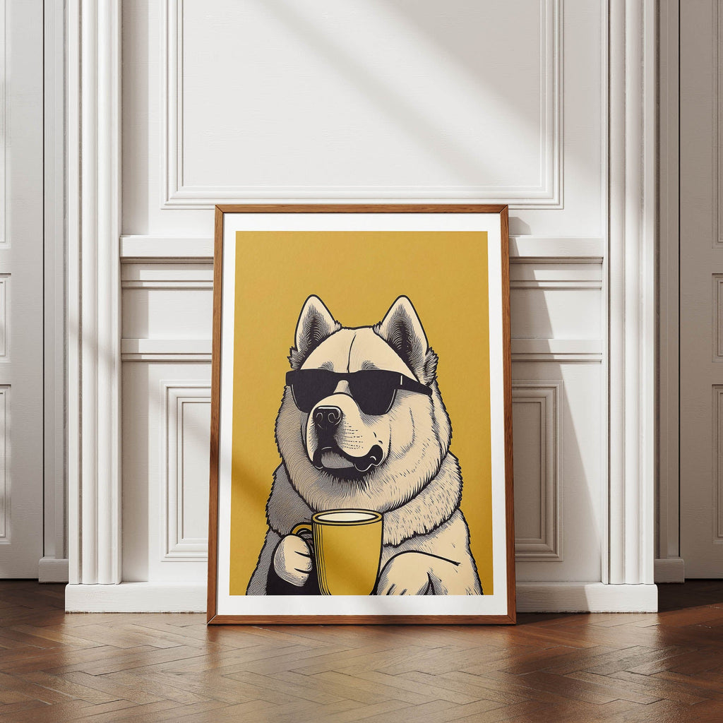 Chow Chow Chillin Coffee Dog image 4