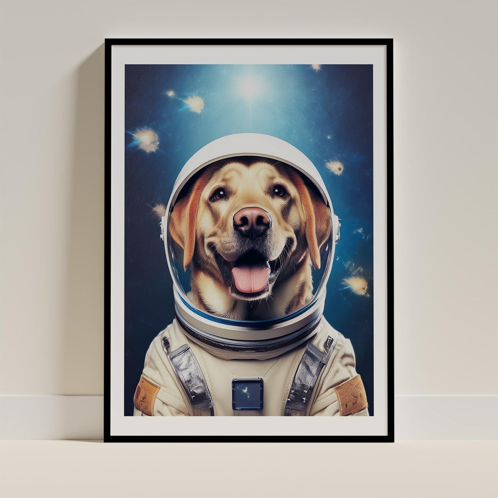 Labrador Retriever Astronaut Dog Series image 0