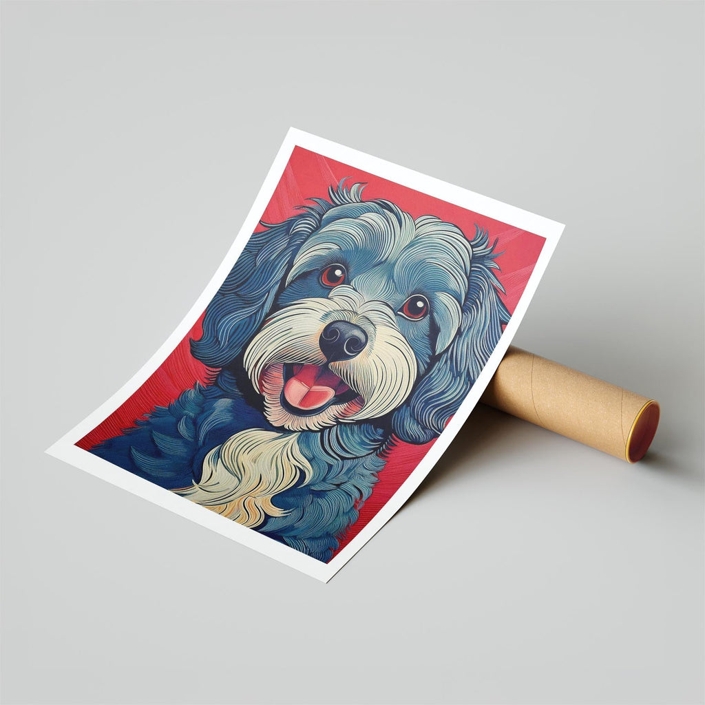 Havanese Hokusai Japanese Inspired Dog Series image 6