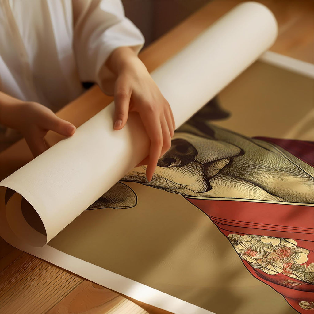 English Pointer Japanse Kimono Dog Series image 1