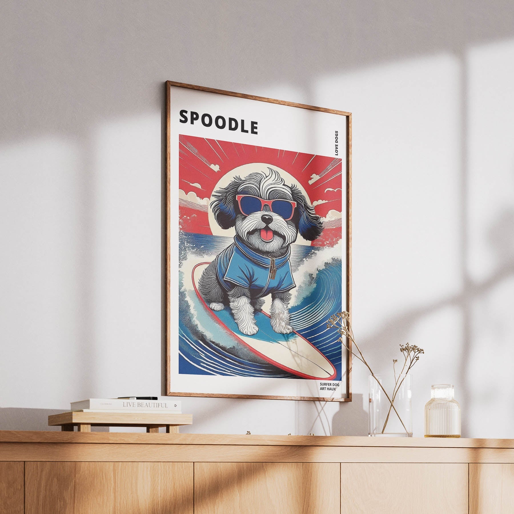Spoodle Hokosai Surfer Dogs 1 image 6