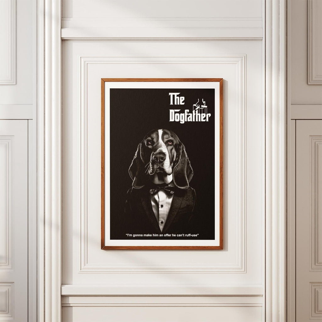 Basset Hound Mafia Dog Series image 3