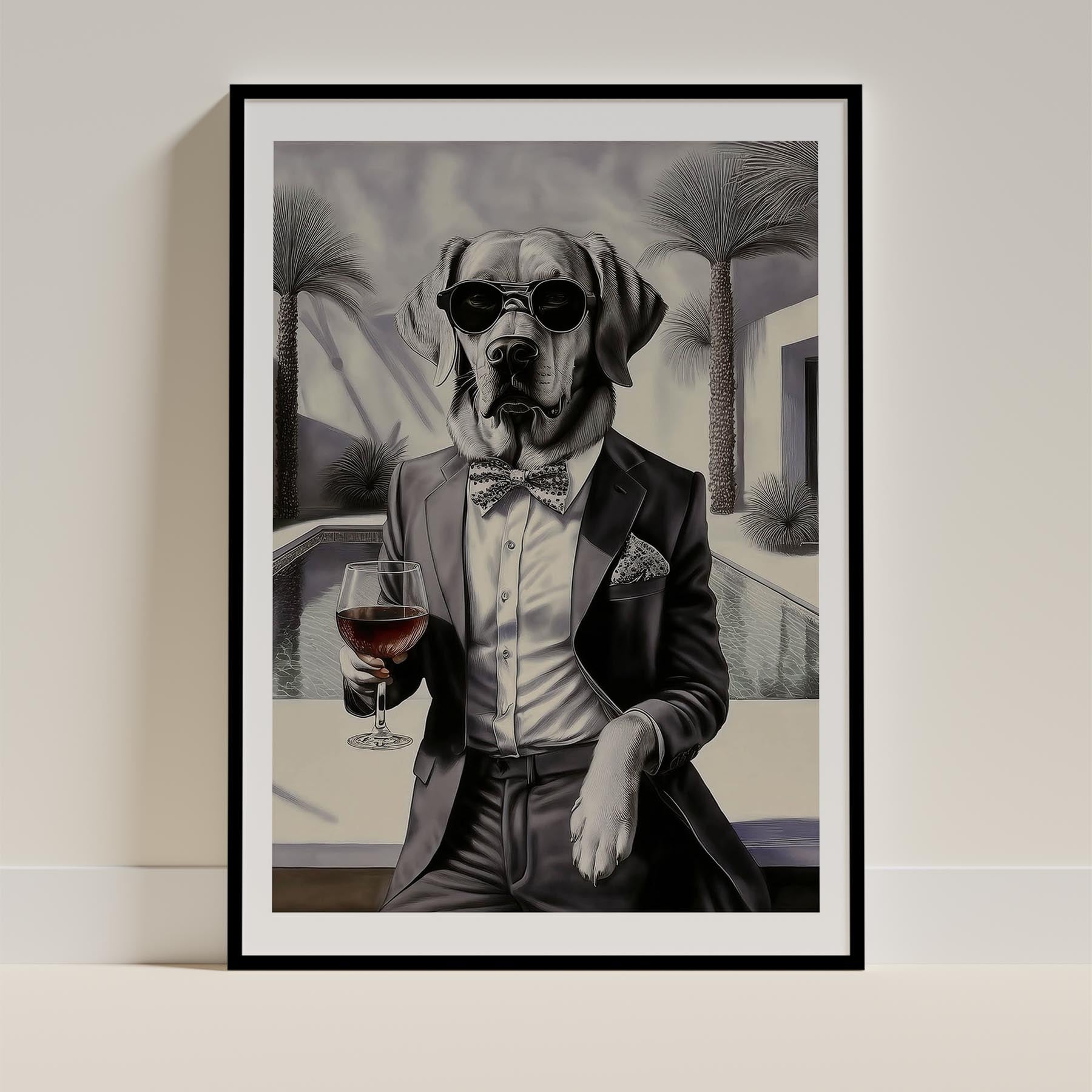 Golden Retriever Dog Art Print Unframed Vol 1 | 11 Unique Designs | Wall Art Gift for Dog Lovers - Image 4 | Dogsy & Co