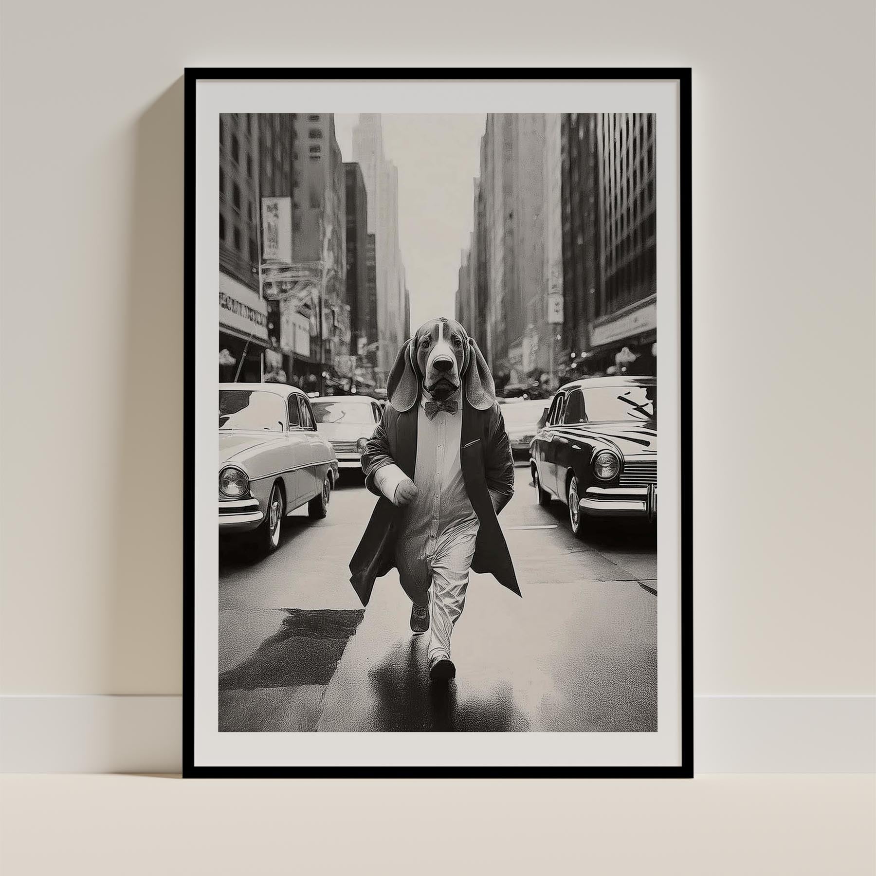 Basset Hound Dog Art Print Unframed Vol 1 | 11 Unique Designs | Wall Art Gift for Dog Lovers - Image 3 | Dogsy & Co