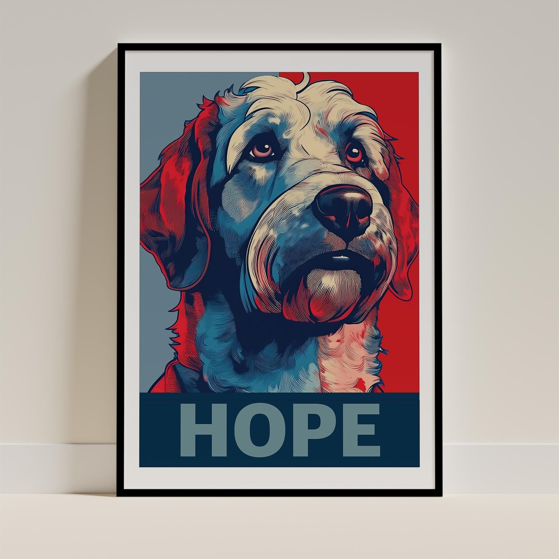 Cobberdog HOPE Series Inspired by the Obama Poster image 0