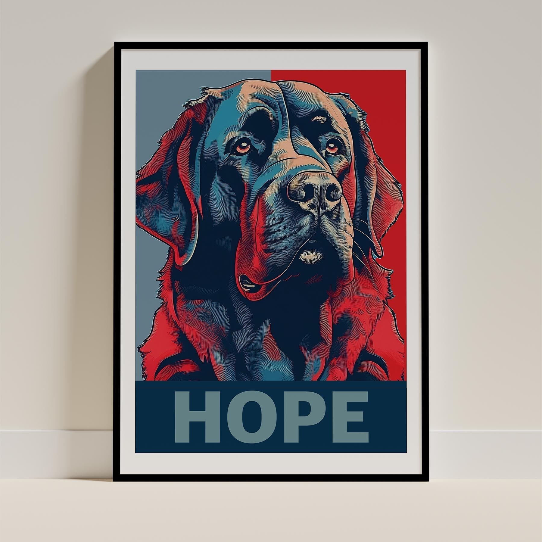 Newfoundland Dog Art Print Unframed Vol 1 | 11 Unique Designs | Wall Art Gift for Dog Lovers - Image 5 | Dogsy & Co