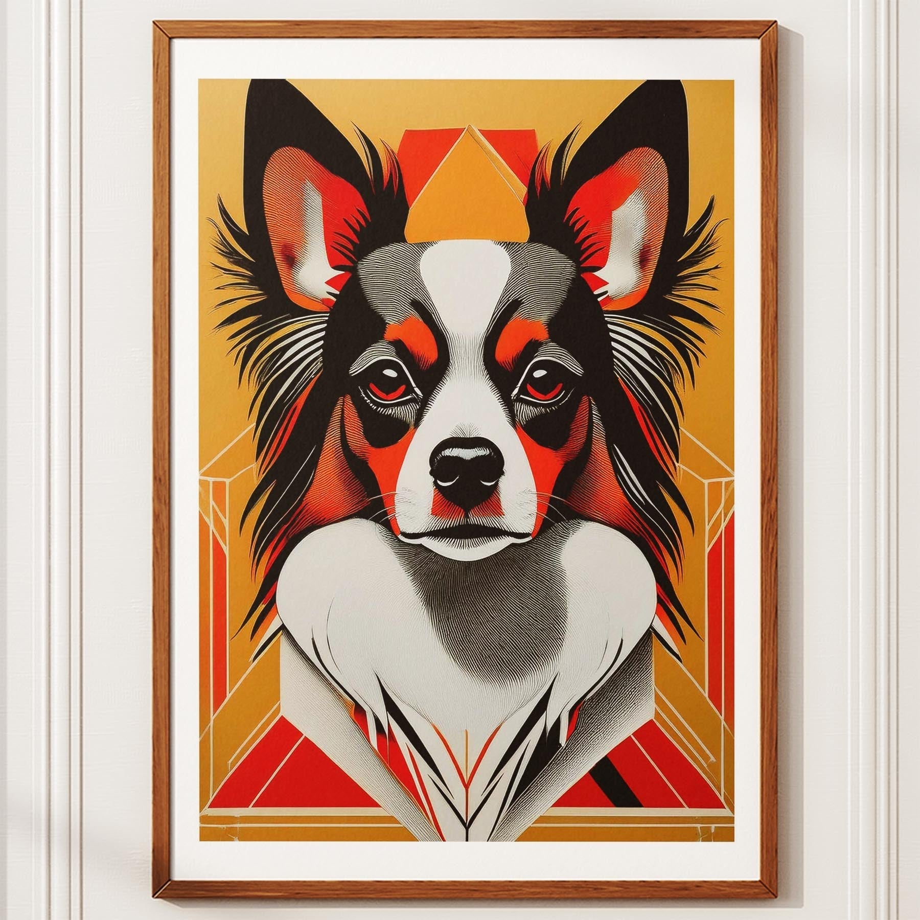 Papillon Geometric Orange Series image 10