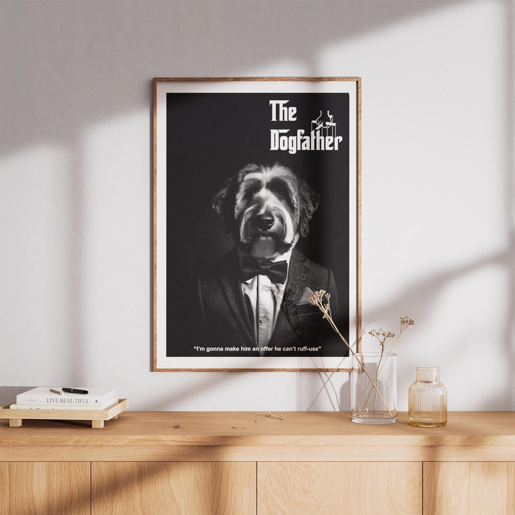 Old English Sheepdog Mafia Dog Series image 8