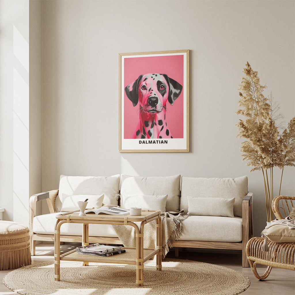 Dalmatian Pink and Black Dog Series 1 image 2
