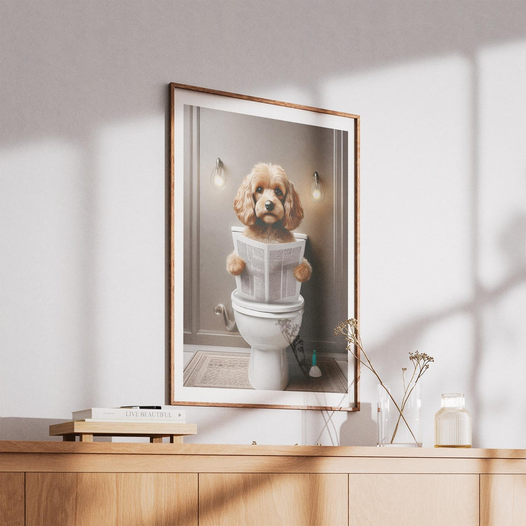 Cavoodle Toilet Humour Dog Series 4 image 5