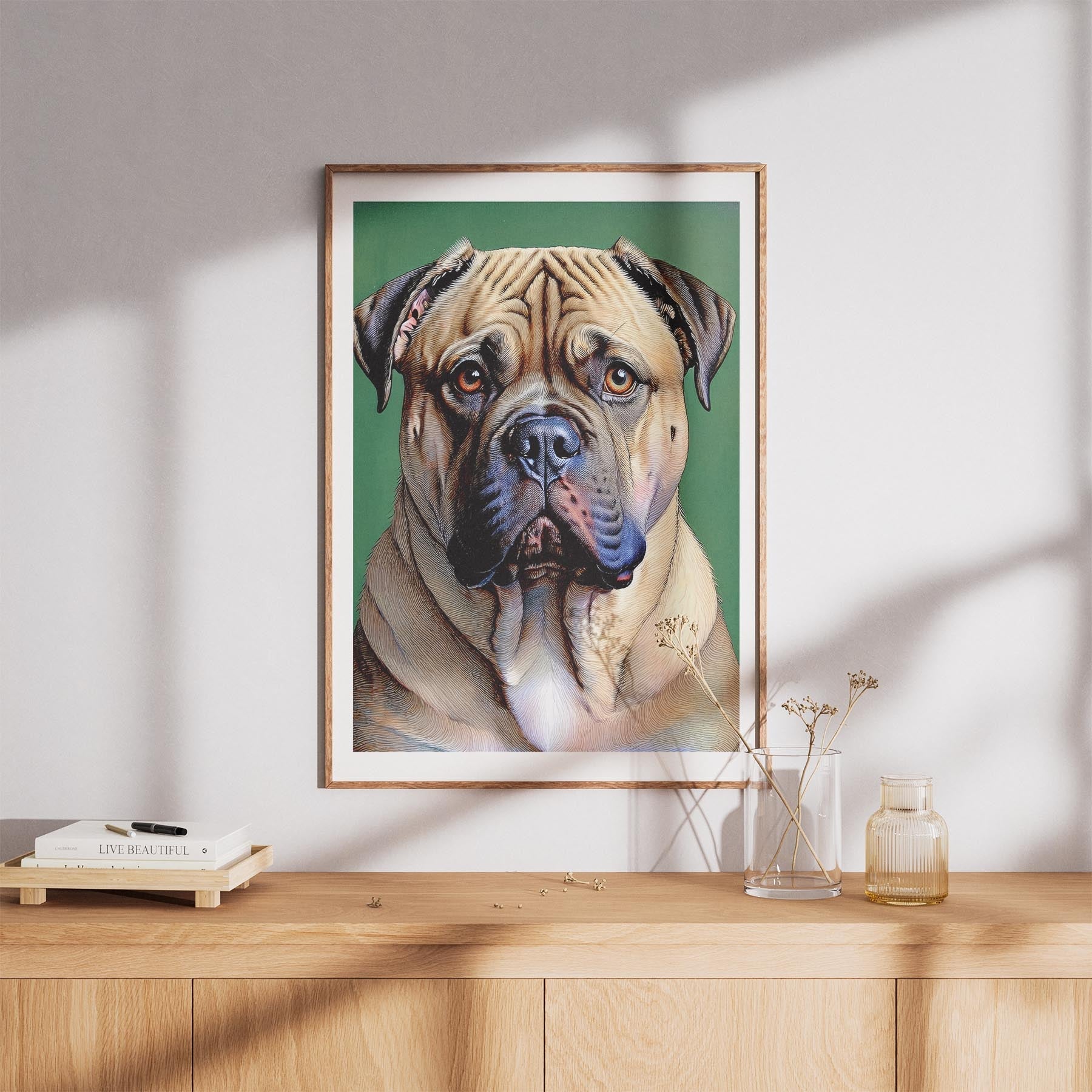 Bullmastiff Green Painted Series image 8