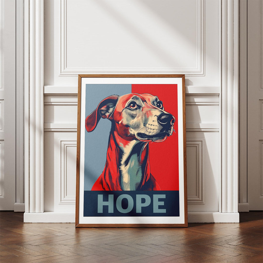 Greyhound HOPE Series Inspired by the Obama Poster image 4