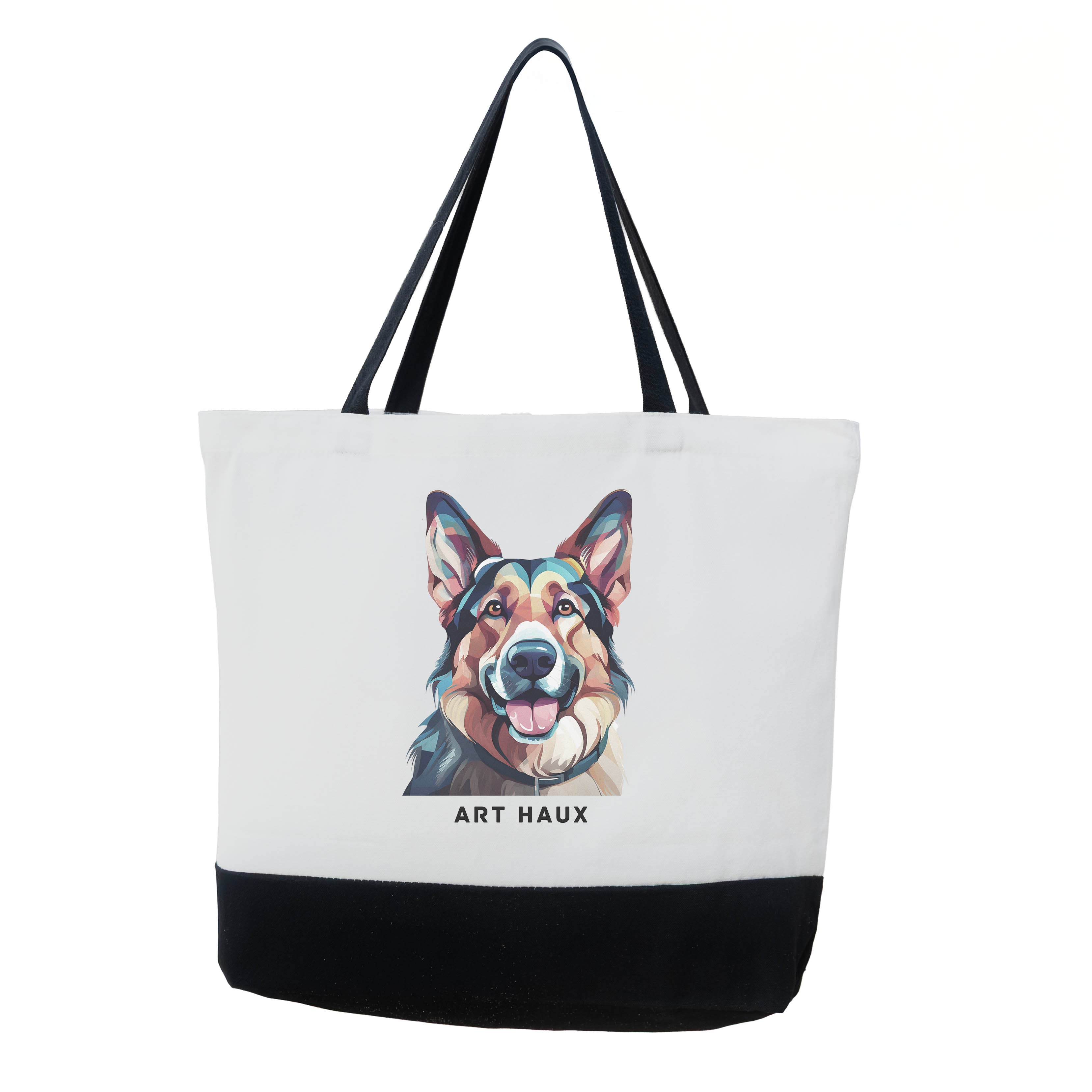 German Shepherd Chic Graphic Art Bag image 0