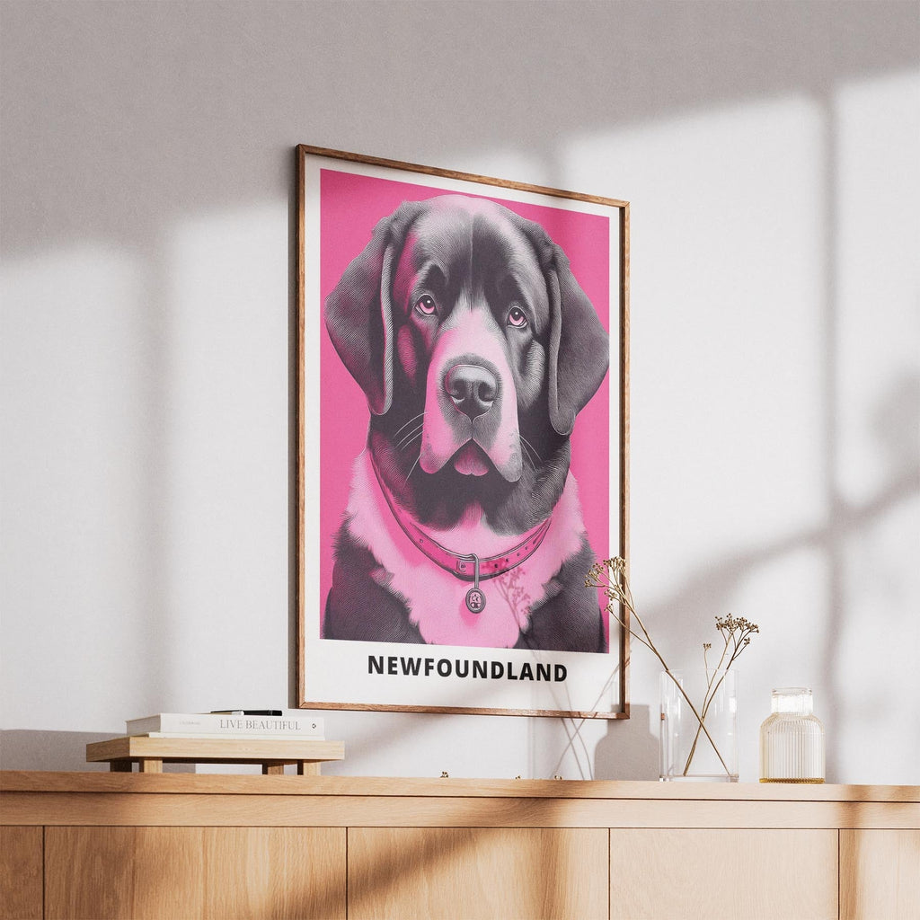 Newfoundland Pink and Black Dog Series 1 image 5