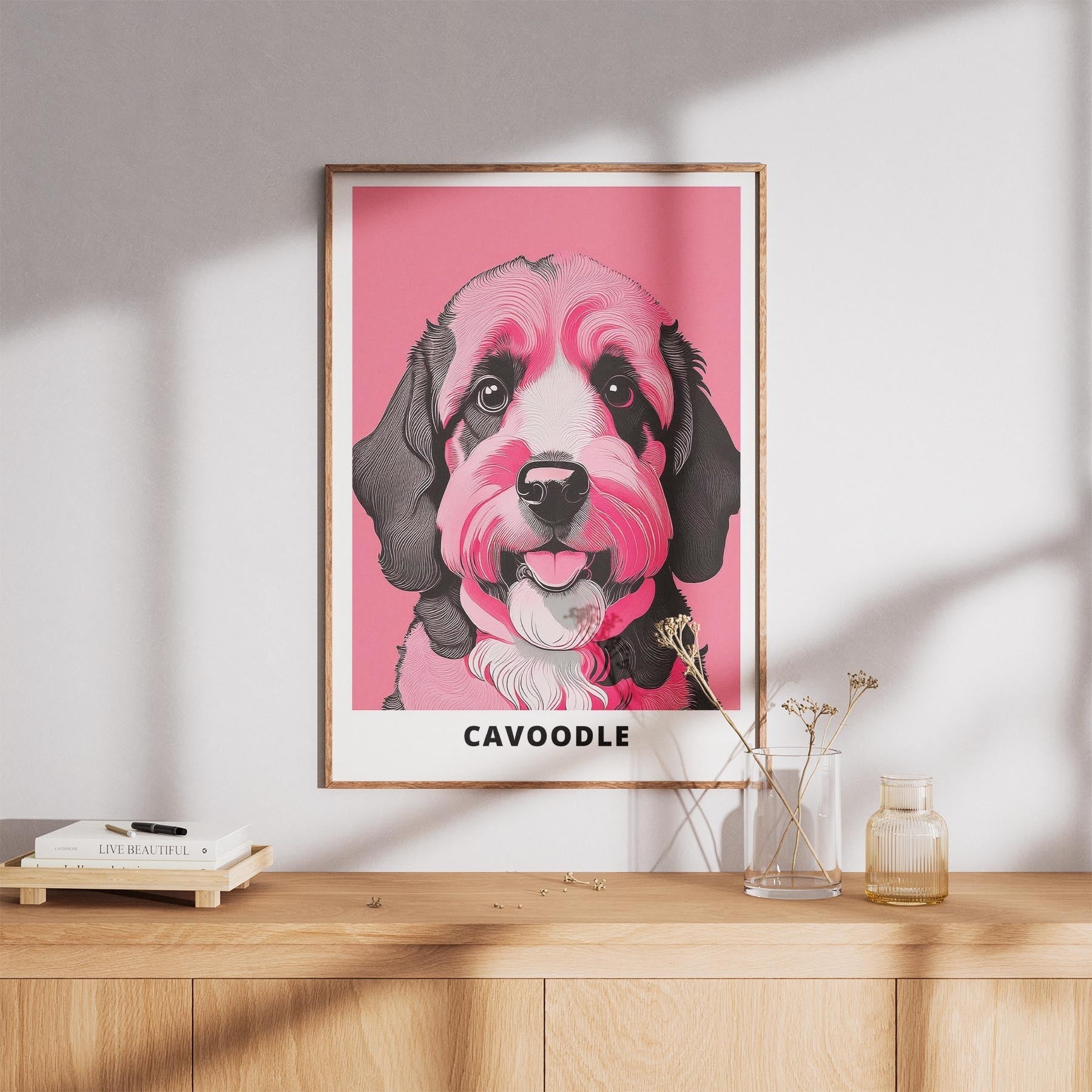 Cavoodle Pink and Black Dog Series 1 image 8