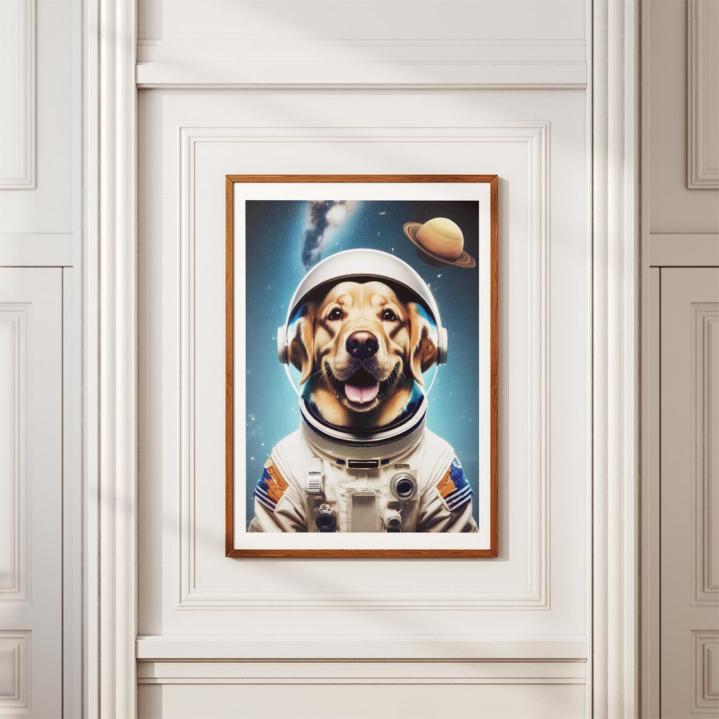 Golden Retriever Astronaut Dog Series image 3