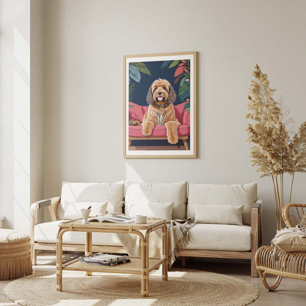 Cavoodle Just Lounging Around image 1