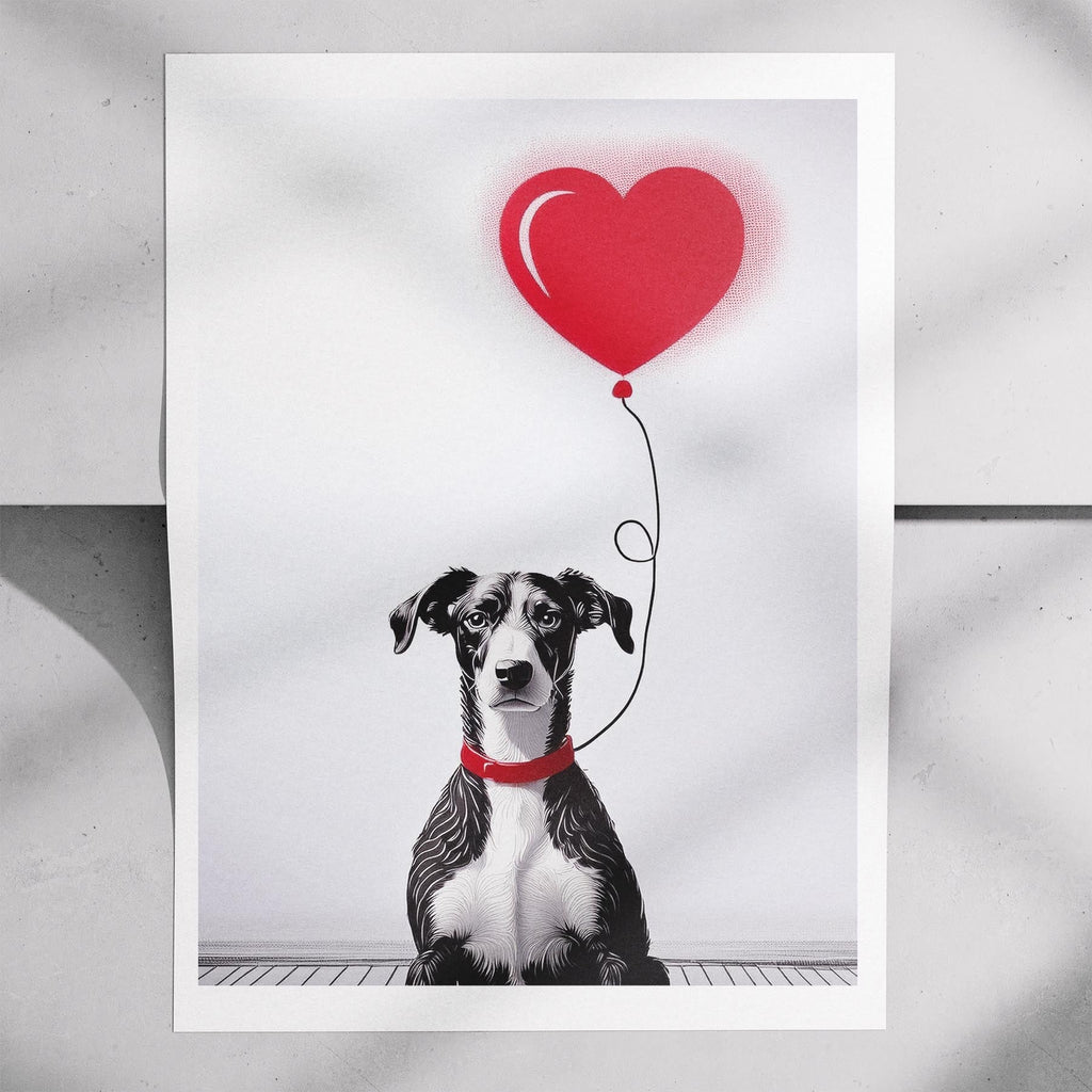 Whippet DOGSY Series inspired by the Art of Banksy image 7