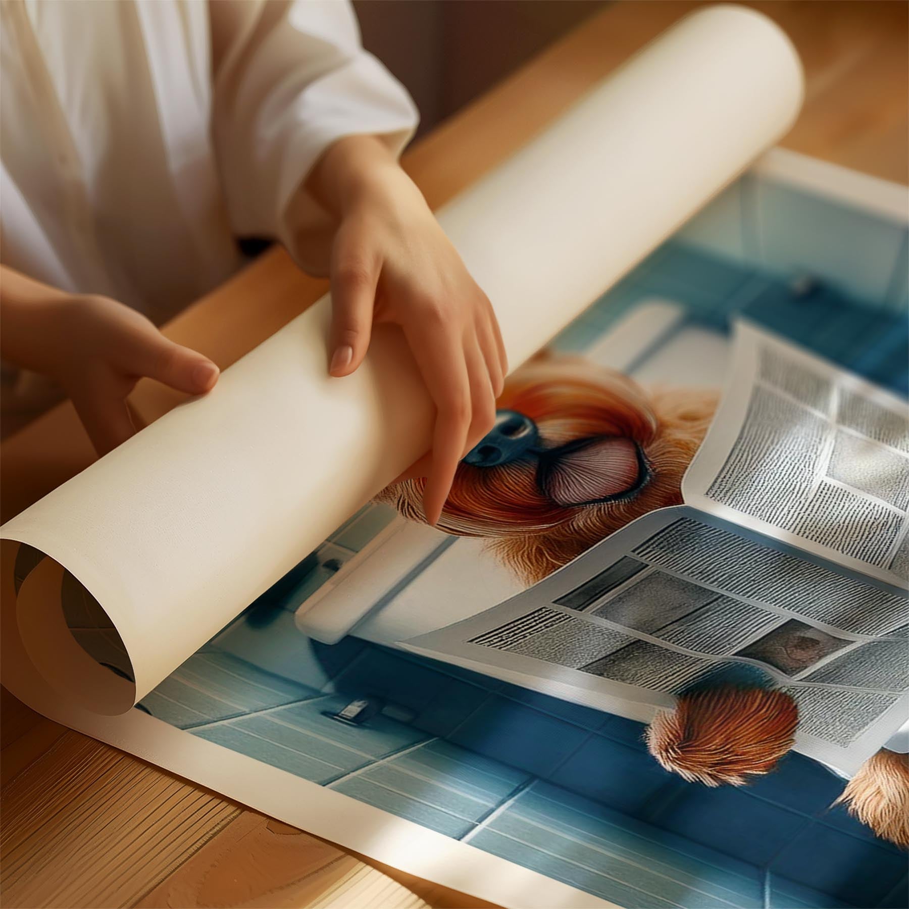 Irish Terrier Toilet Humour Dog Series image 1