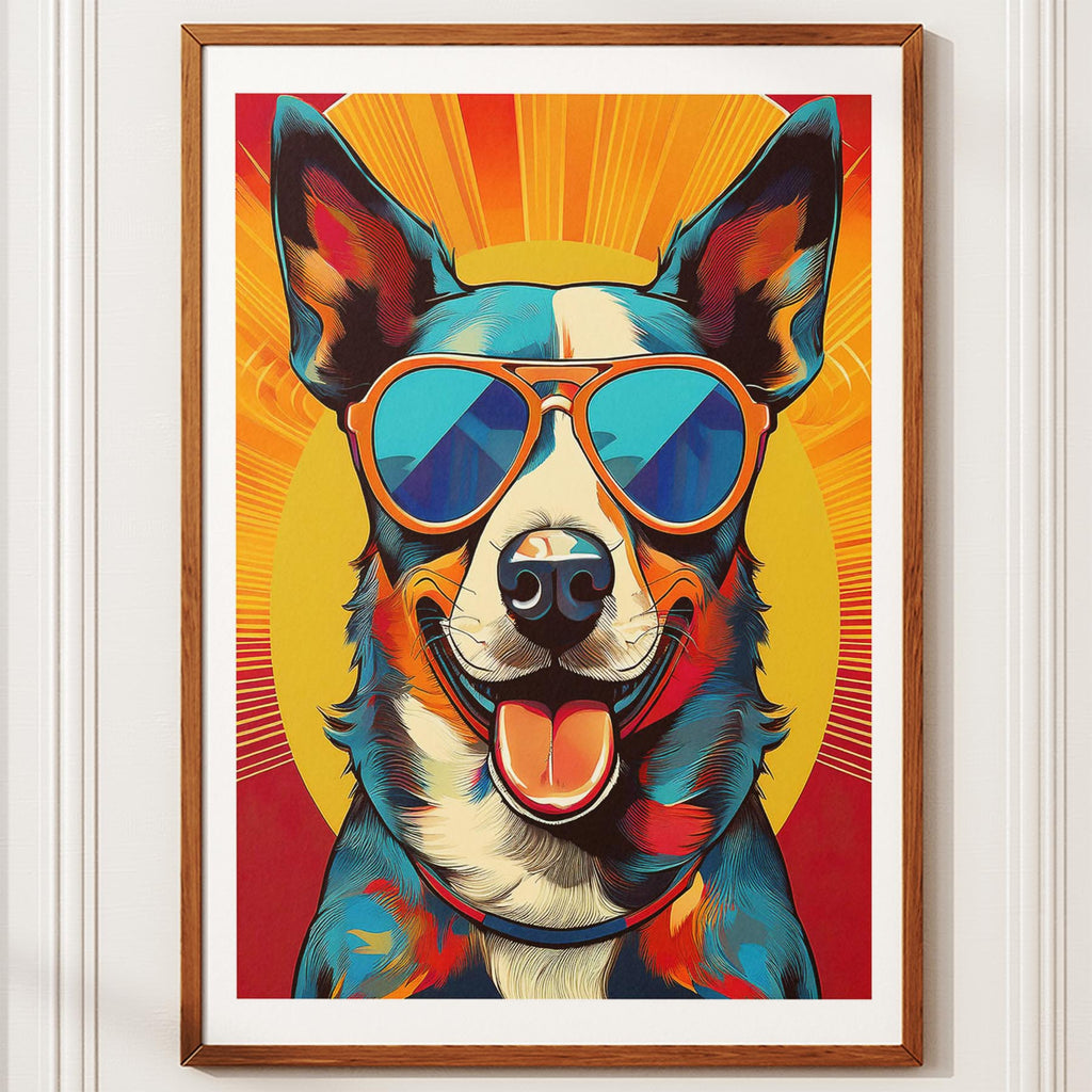 Cattle Dog In Colourful Sunnies 5 image 10
