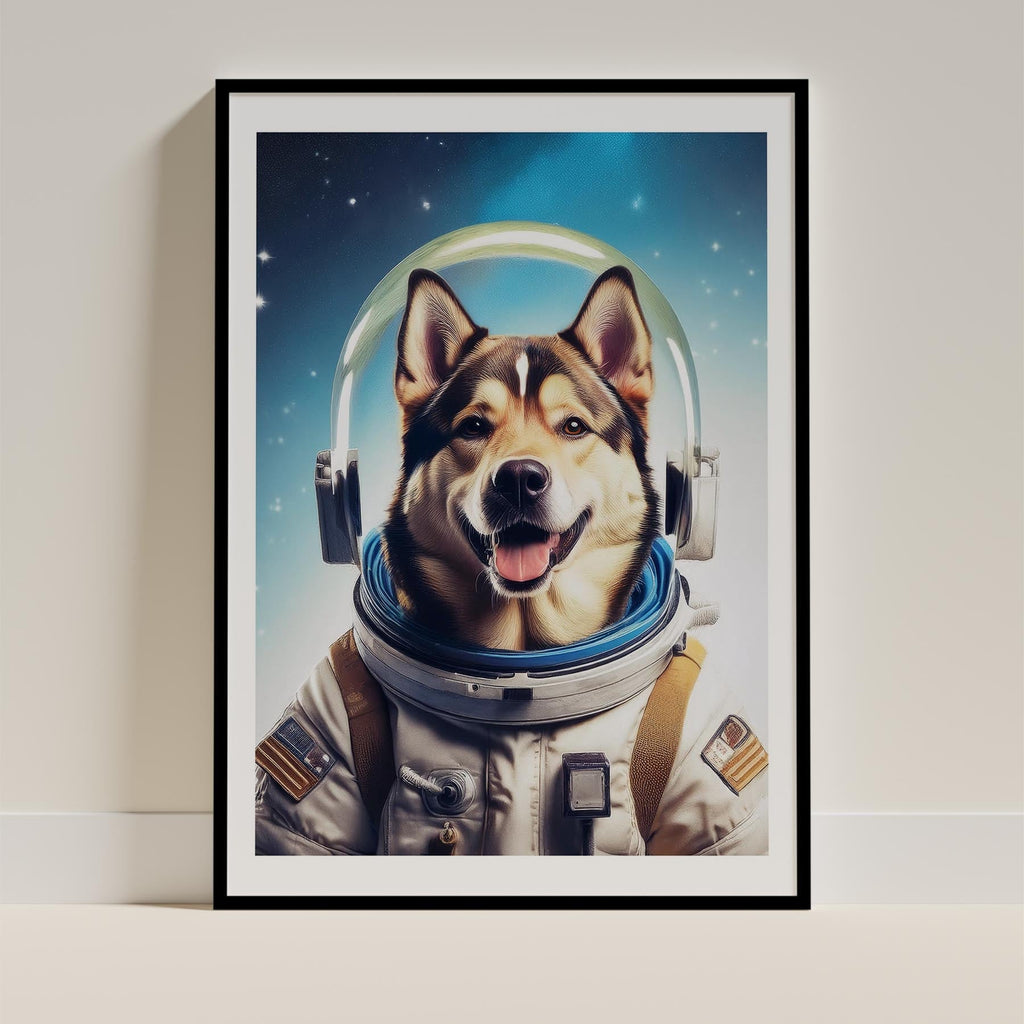 Alaskan Malamute Astronaut Dog Series image 11