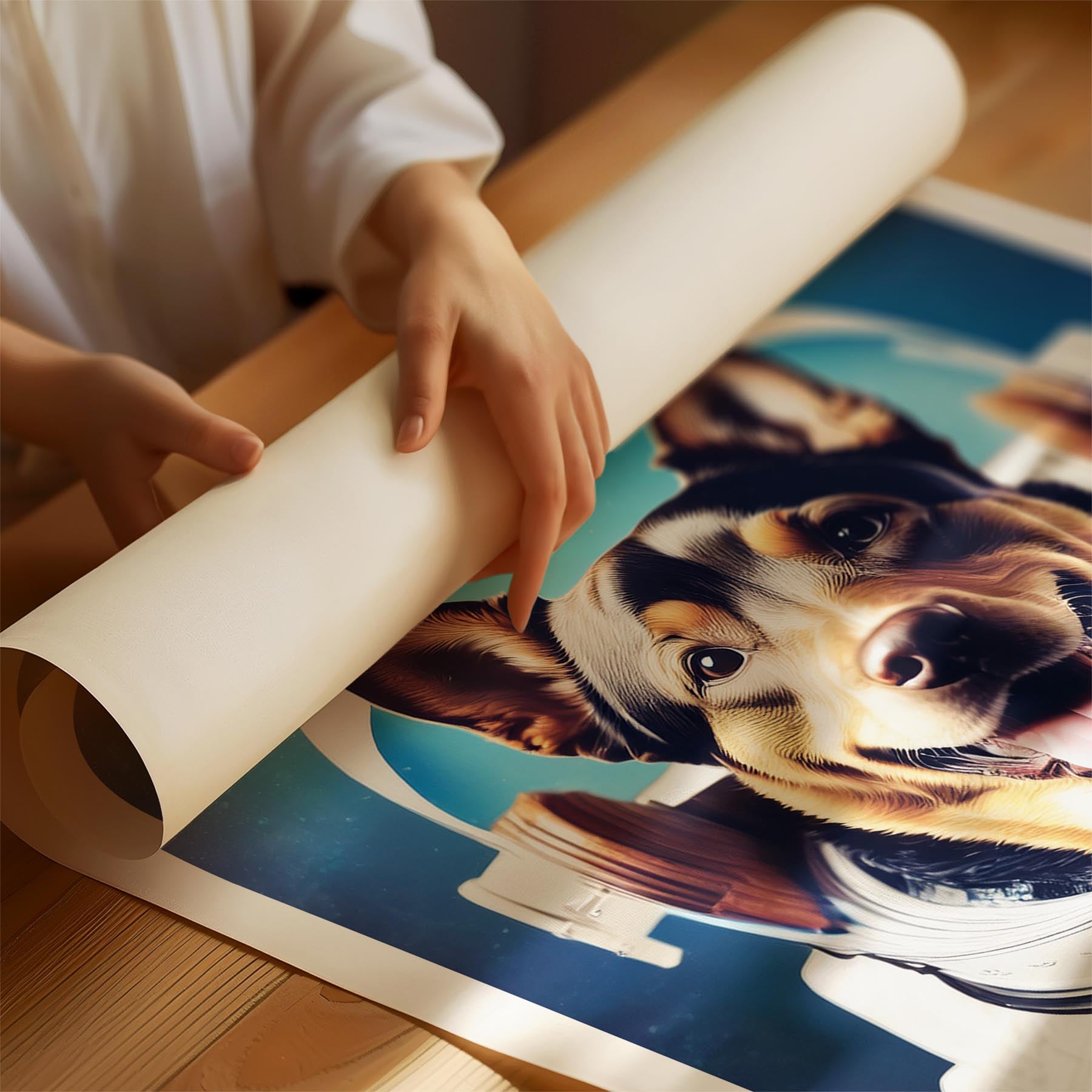 Kelpie Astronaut Dog Series image 1