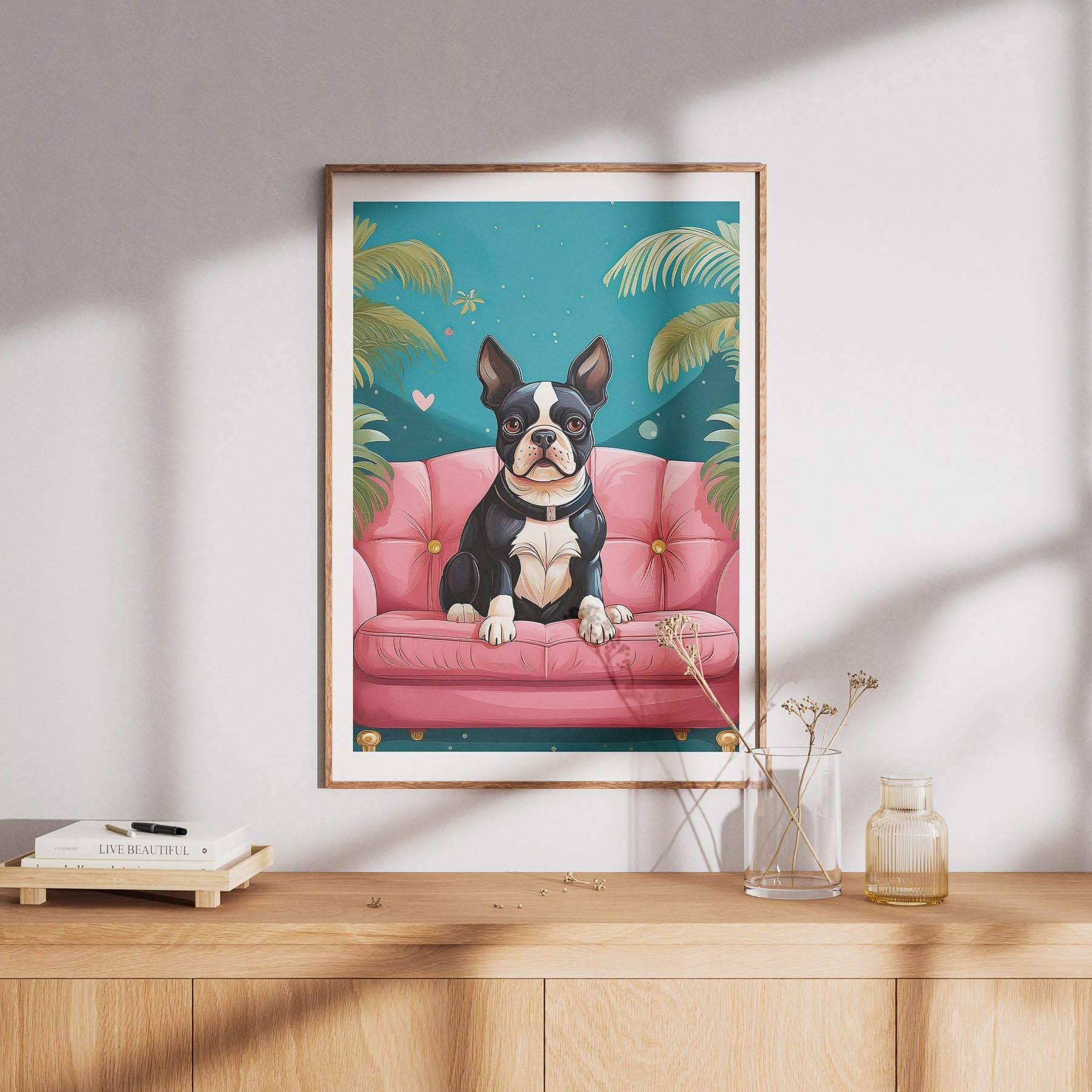 Boston Terrier  Just Lounging Around image 8