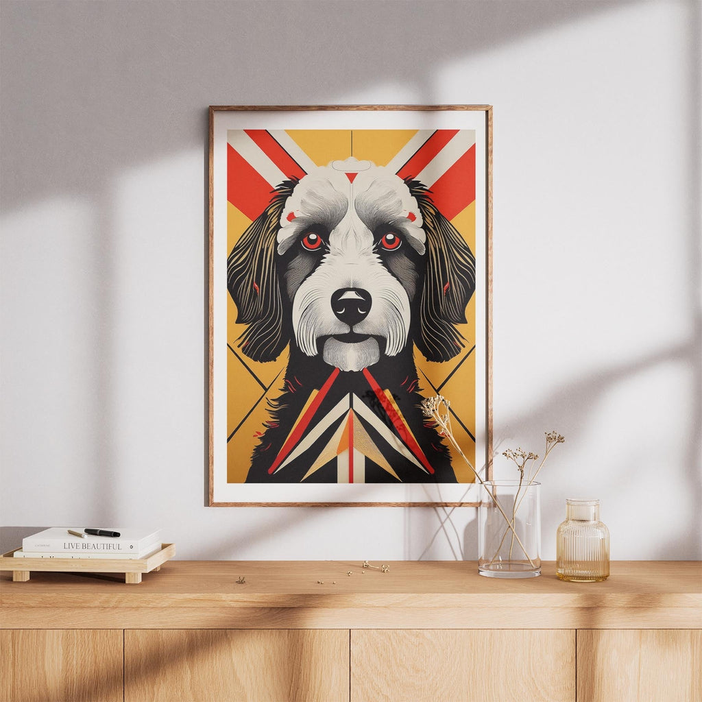 Groodle Geometric Orange Series image 8