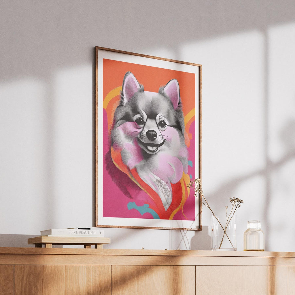 Pomeranian Modern Pop Dog Series image 5