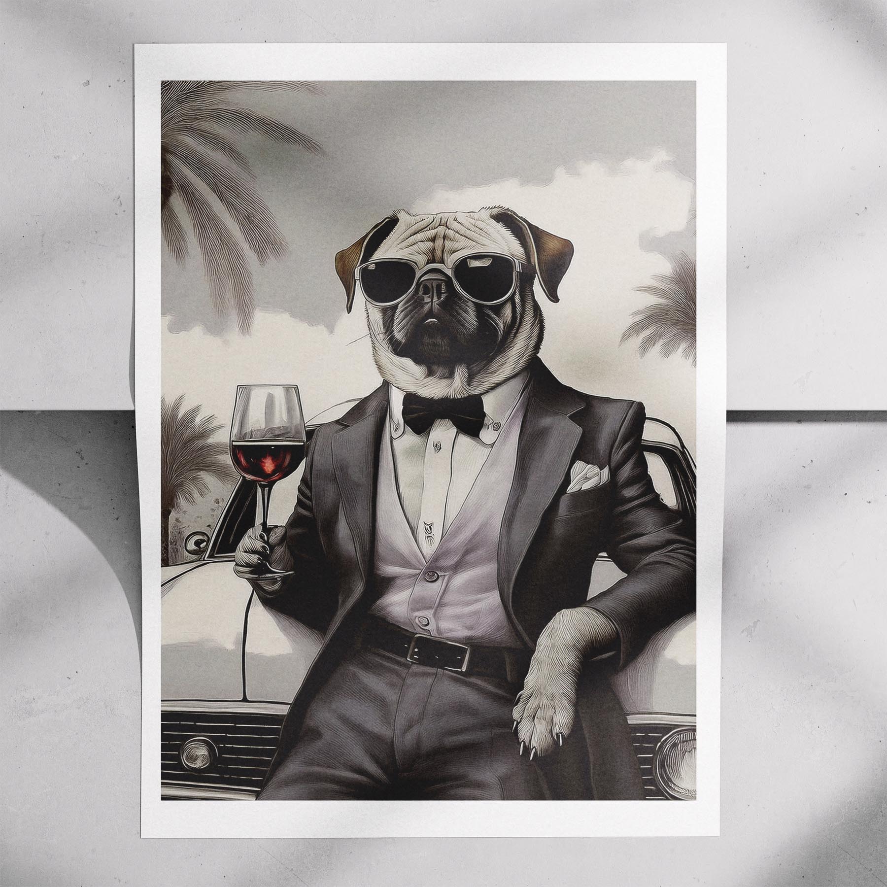Pug The Distinguished Gentleman Dog Series image 7