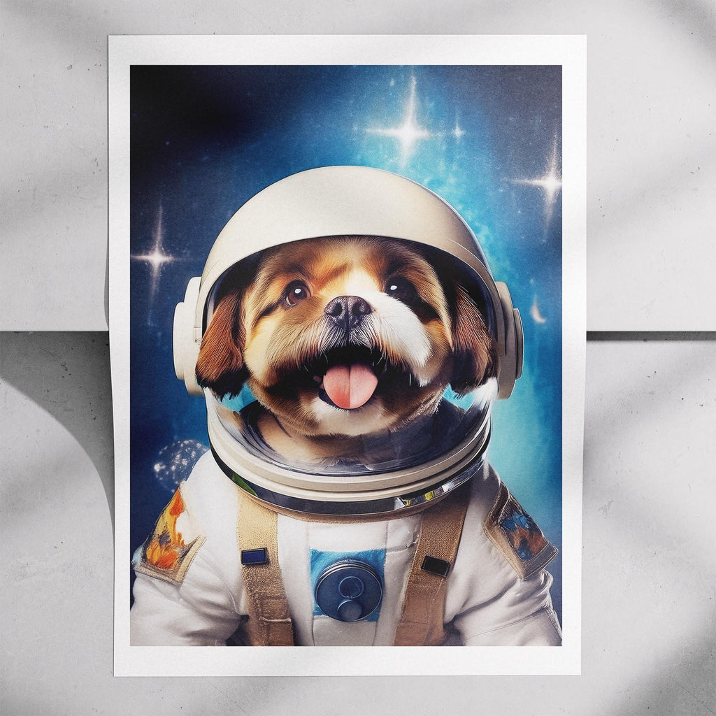 Shih Tzu Astronaut Dog Series image 7