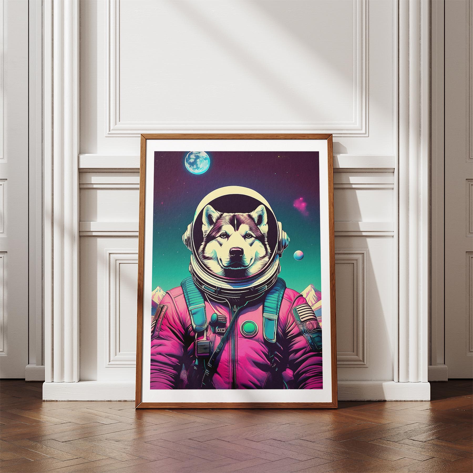 Alaskan Malamute Space Dogs Series image 4