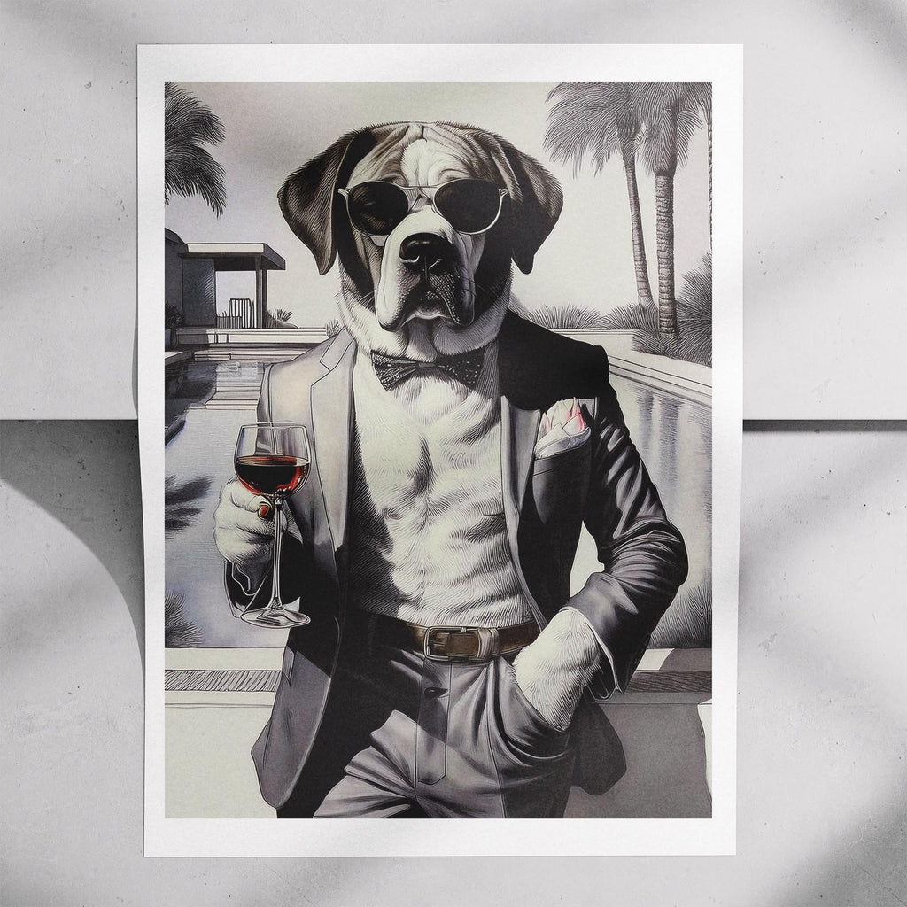 Saint Bernard The Distinguished Gentleman Dog Series image 7