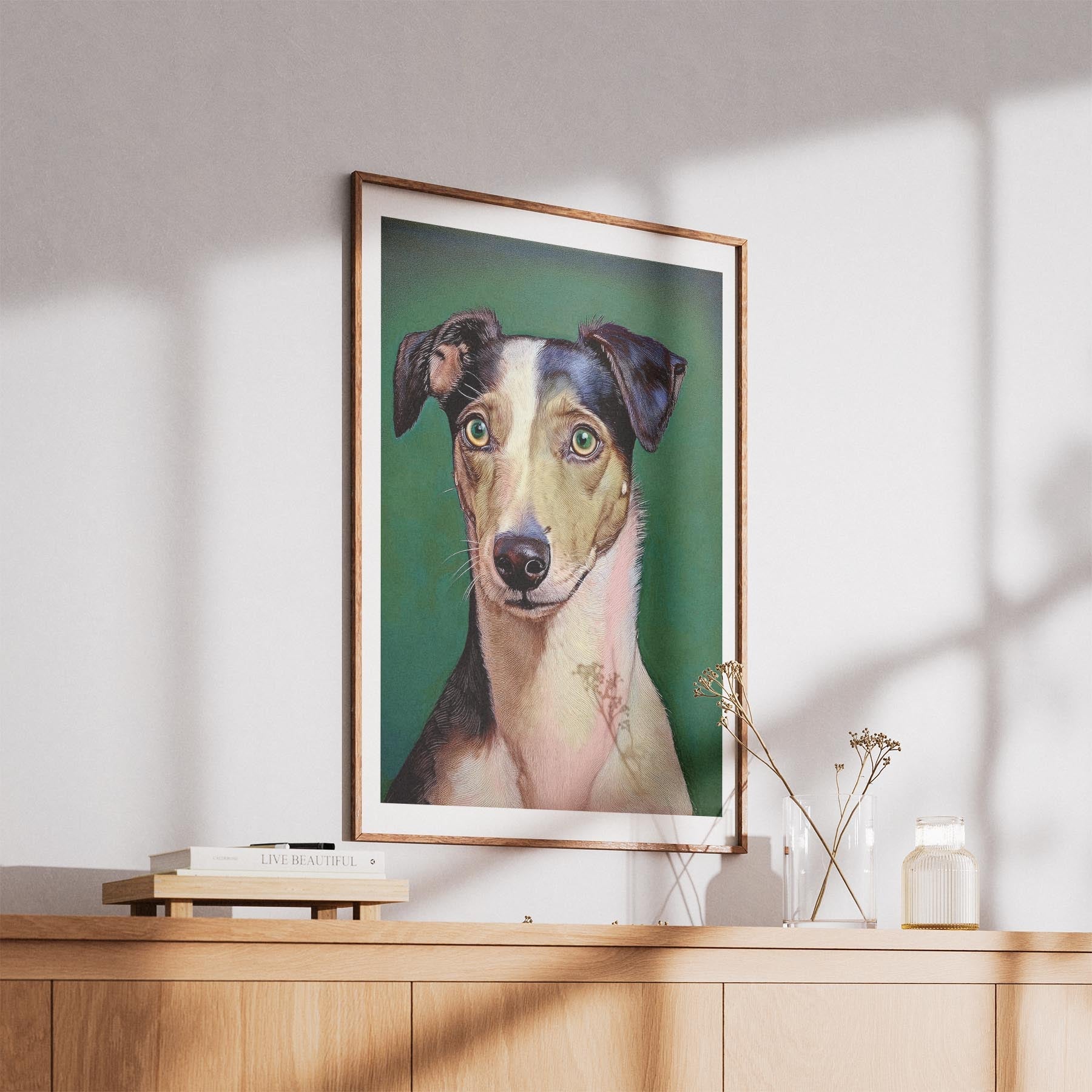 Greyhound Green Painted Series image 5